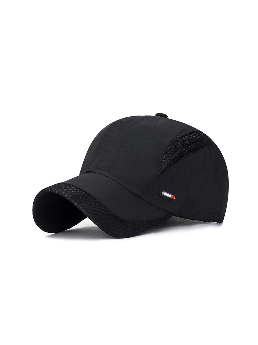

iSWEVEN Self Design Lightweight Baseball Cap, Black