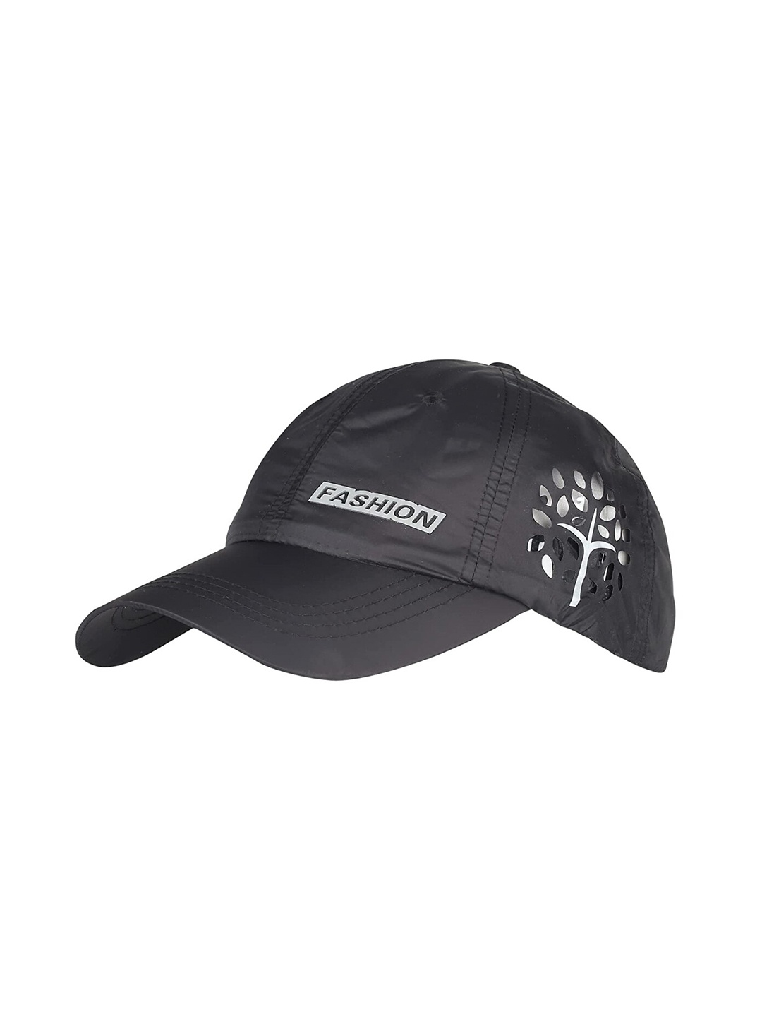 

iSWEVEN Self Design Lightweight Baseball Cap, Black