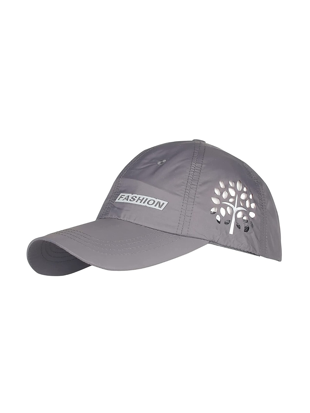 

iSWEVEN Printed Light Weight Baseball Cap, Grey