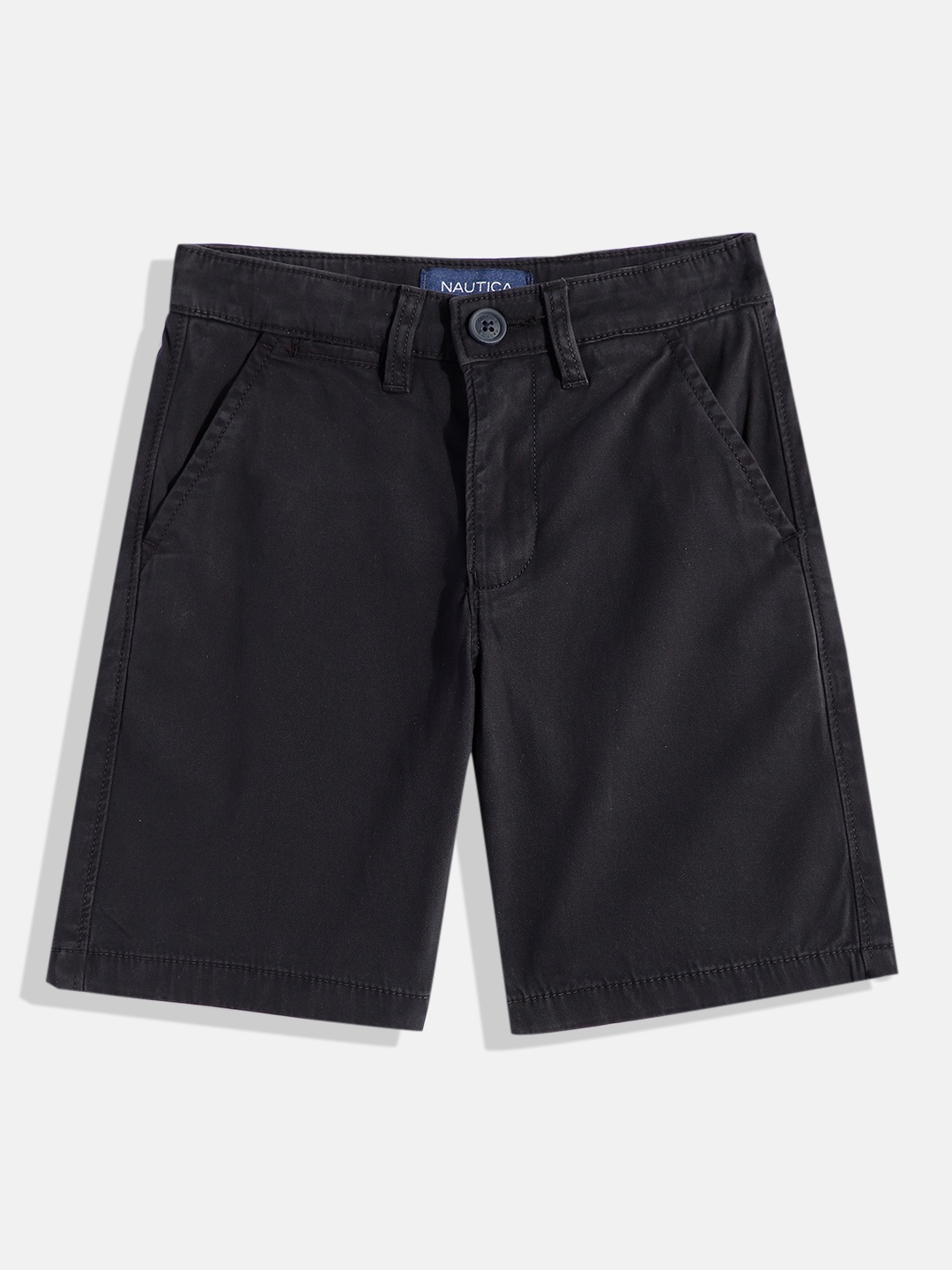 

Nautica Boys Solid Shorts, Black