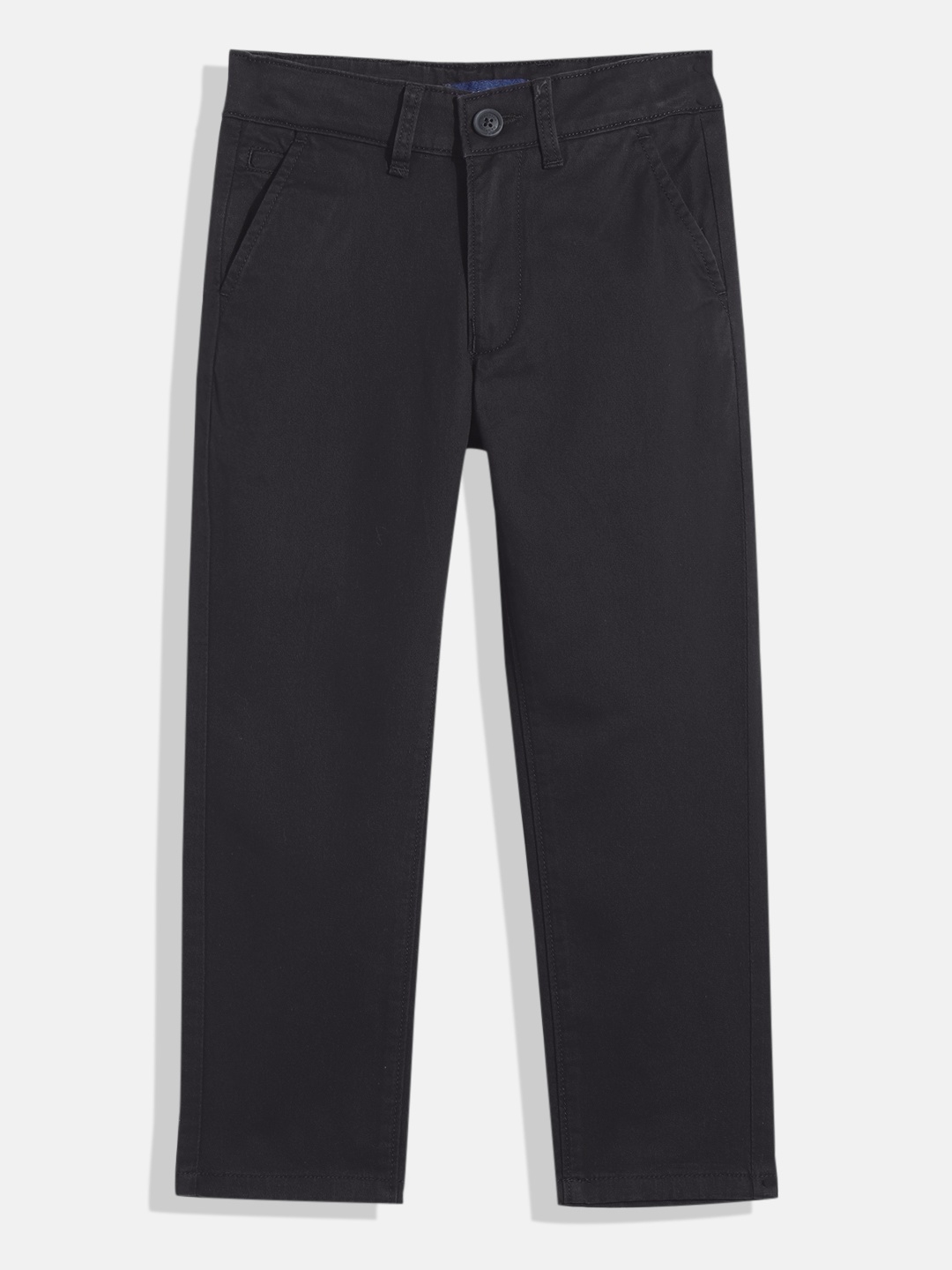 

Nautica Boys Slim Fit Chinos Trousers, Black