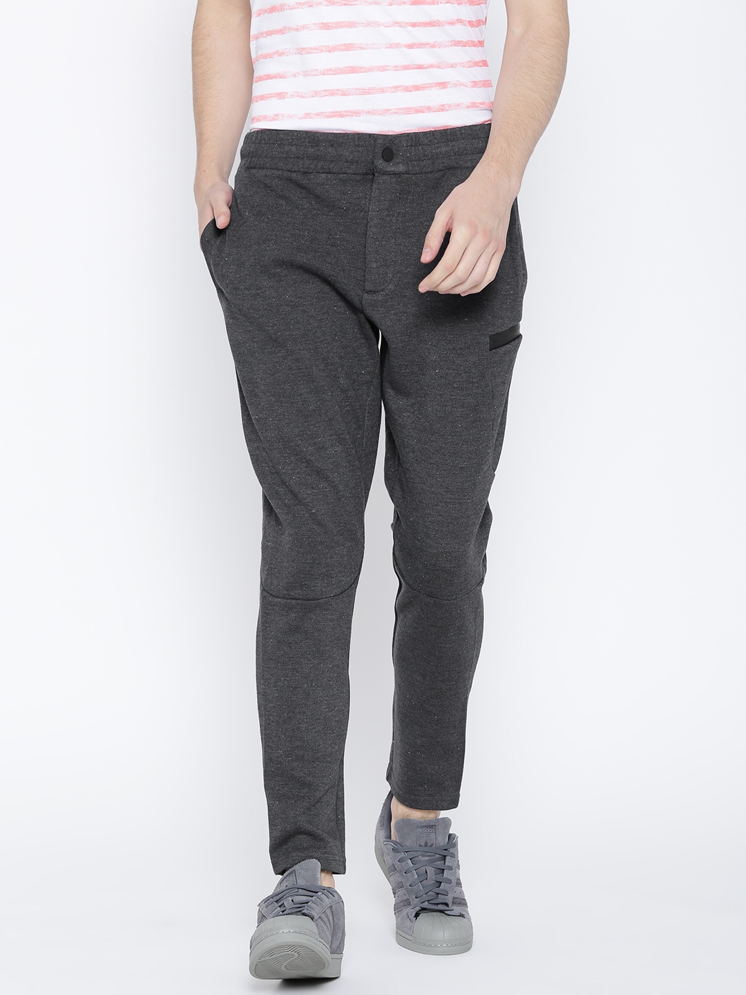 

United Colors of Benetton Charcoal Grey Track Pants
