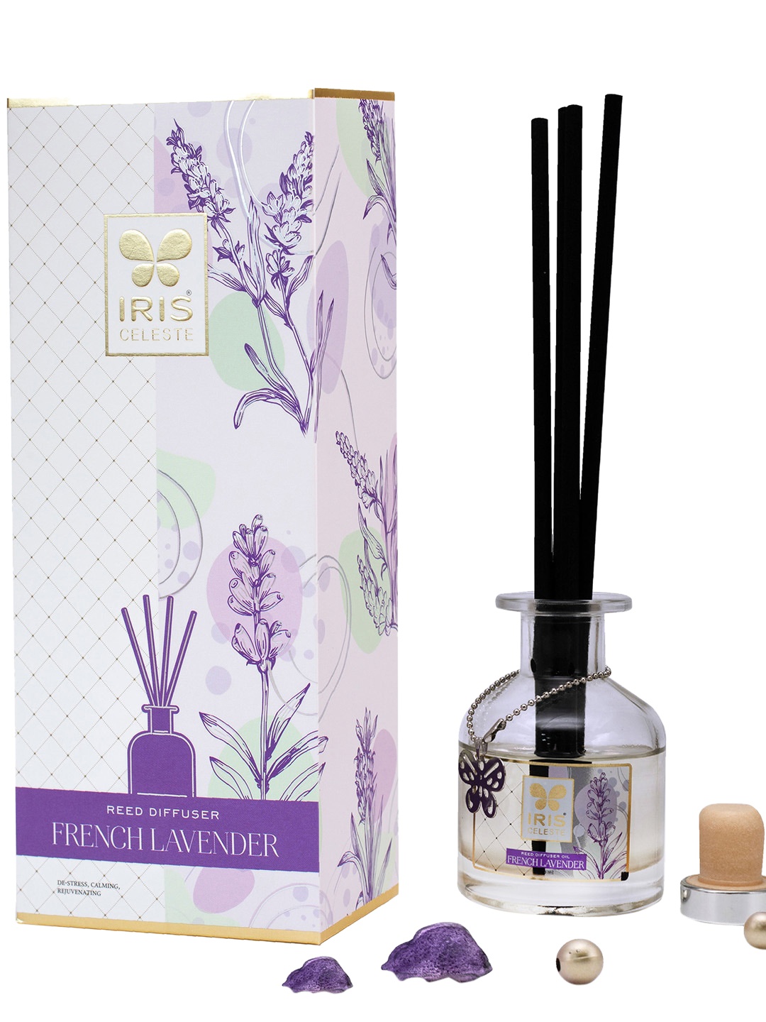 

IRIS CELESTE Lavender Aroma Oil Diffusers, Na