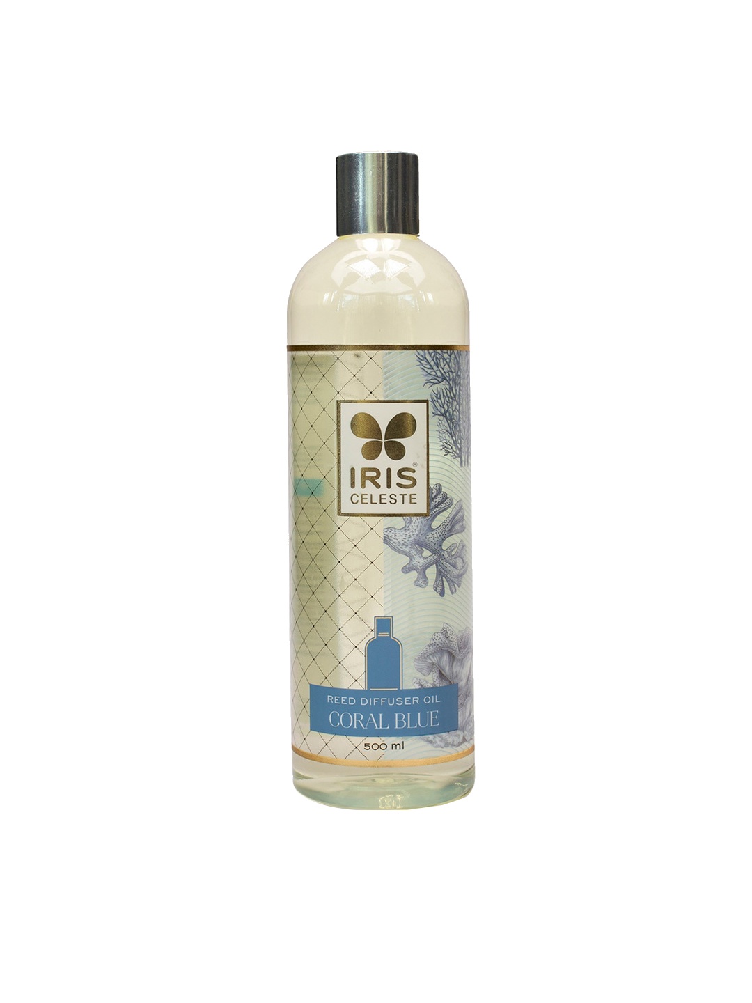 

IRIS CELESTE Coral Blue Fragrance Reed Diffuser Oil 500ml, Na