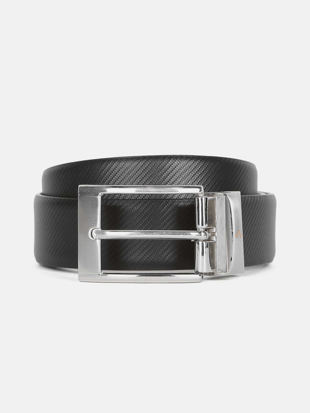 

Arrow Men Texture Reversible Leather Formal Belt, Black