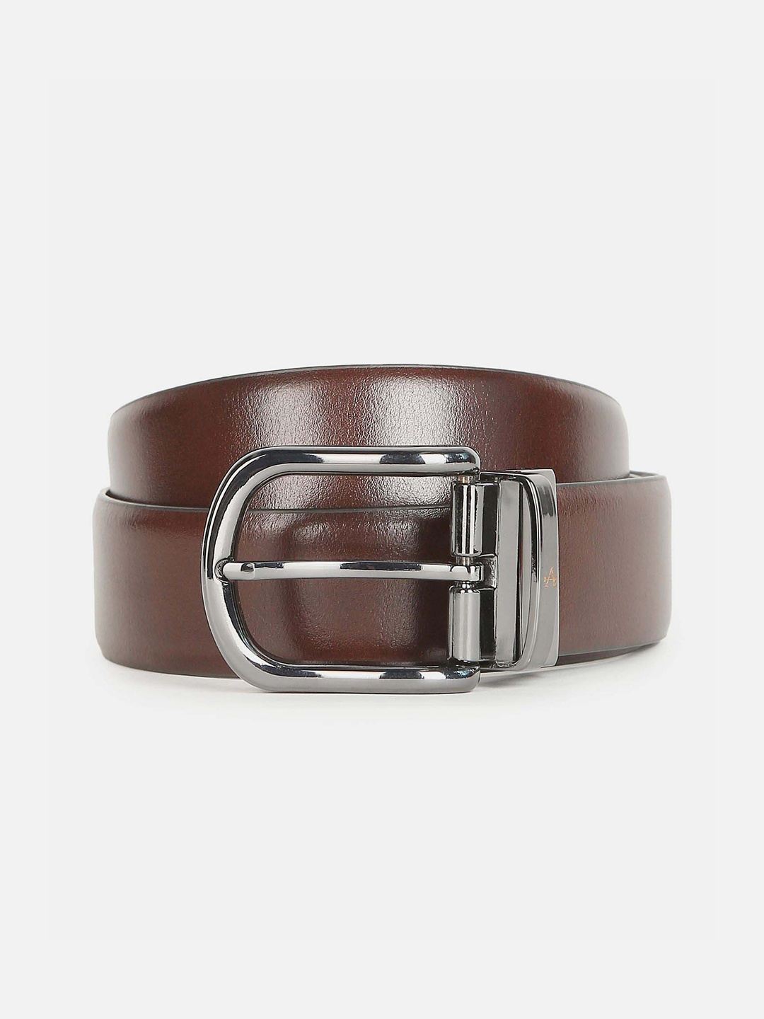 

Arrow Men Reversible Leather Formal Belt, Black