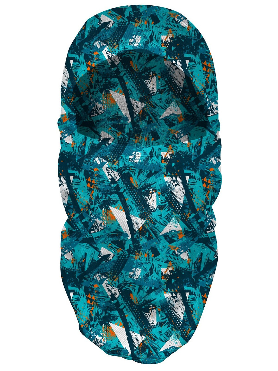 

Blacksmith Men Abstract Printed Cotton Balaclava, Blue