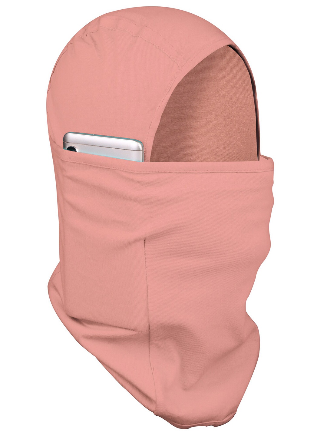

Blacksmith Women Solid Cotton Balaclava, Pink