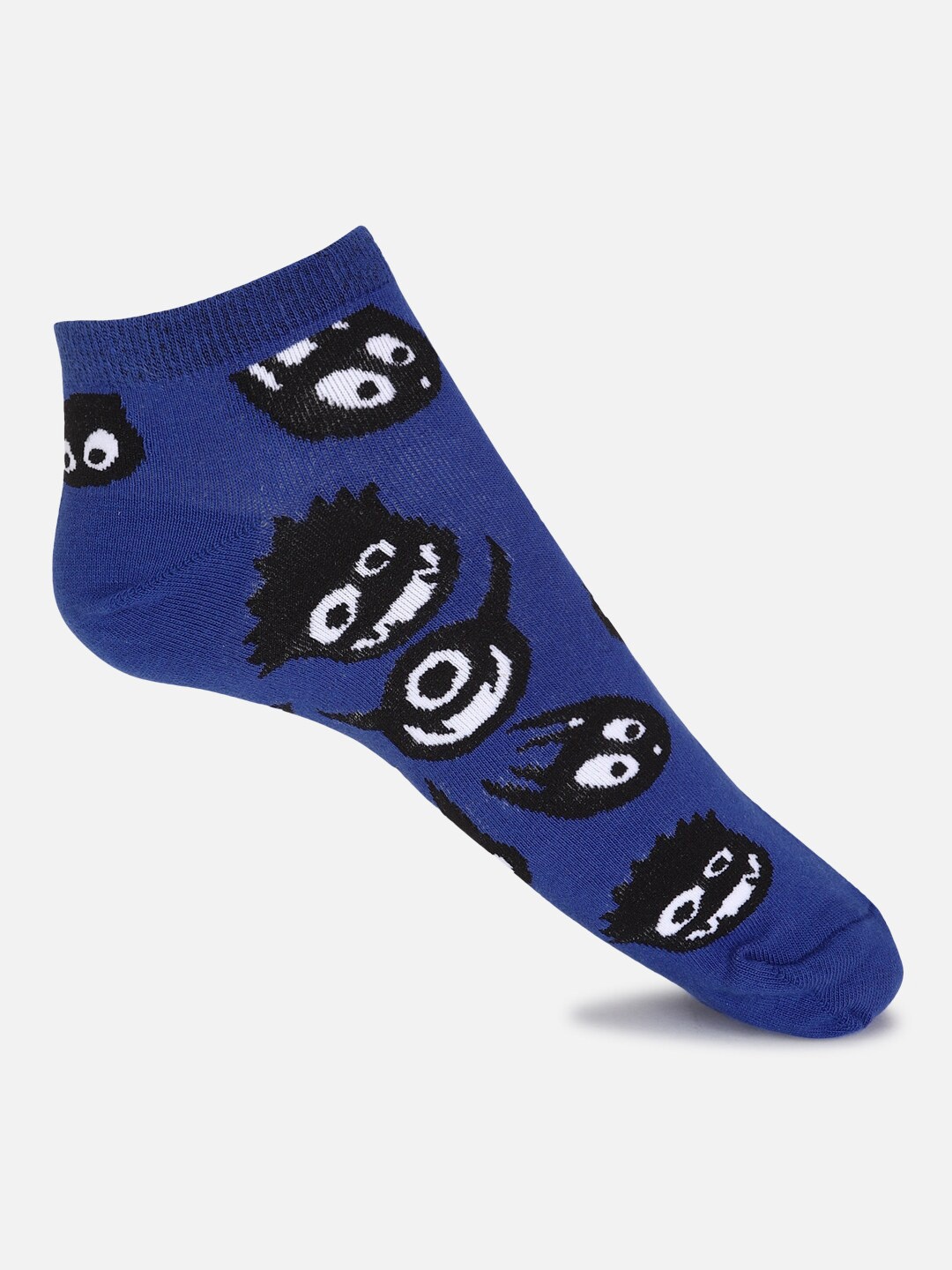 

FOREVER 21 Women Blue Patterned Ankle Length Socks, Navy blue