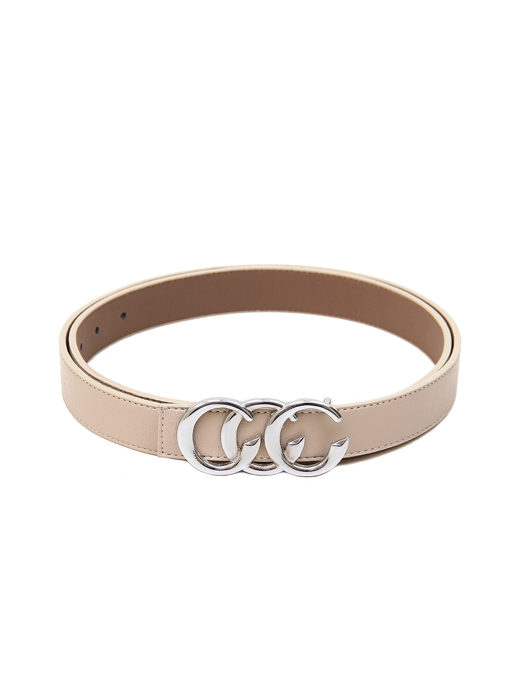 

Calvadoss Boys Textured Wide Belt, Beige