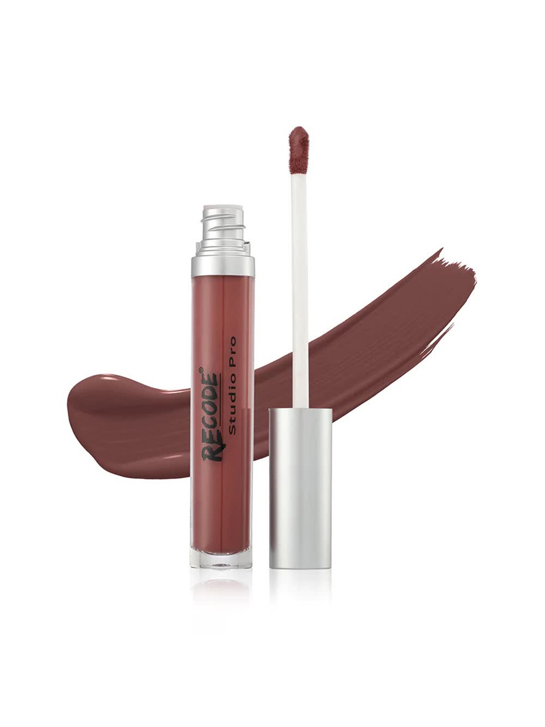 

Recode Studio Pro Selfie Matte Liquid Lipstick 6ml-Bachelor's Day 16, Brown