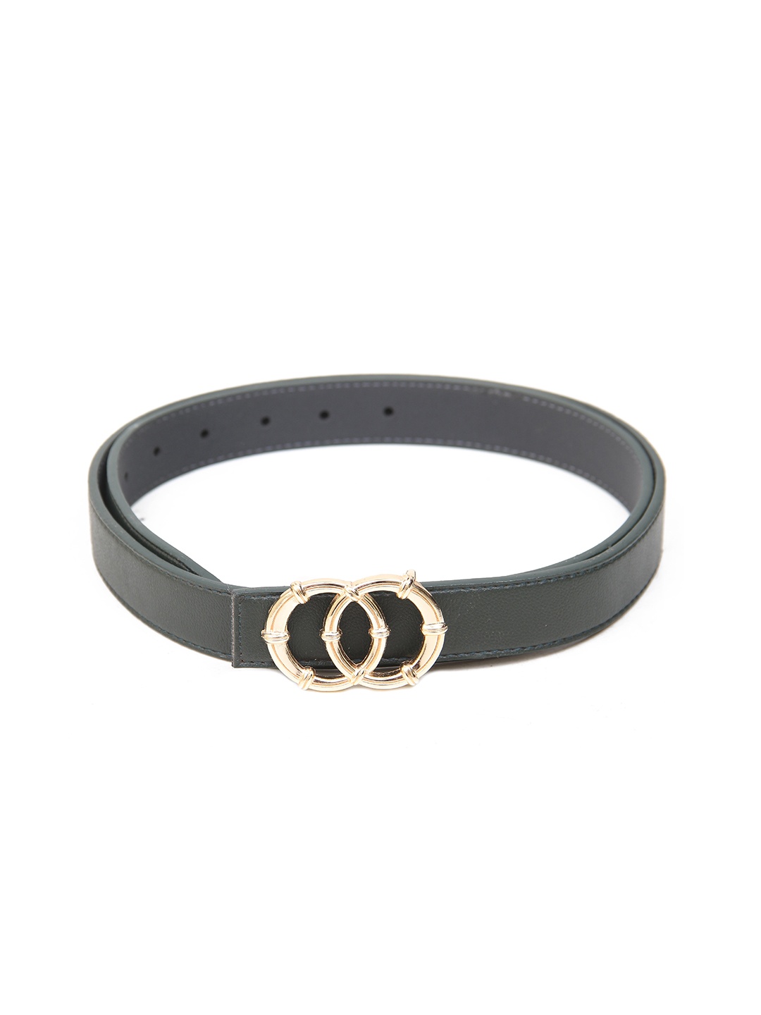 

Calvadoss Boys Textured Push Pin Closure Belt, Black