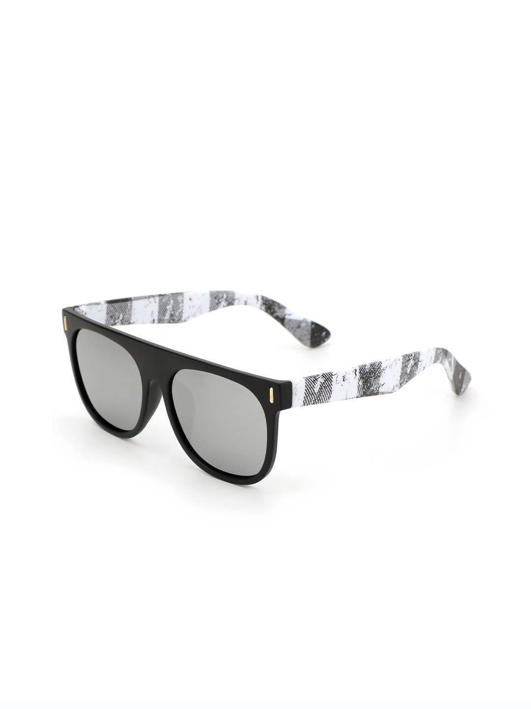 

Alvaro Castagnino Men Wayfarer Sunglasses with Polarised and UV Protected Lens 2324ASG011, Grey