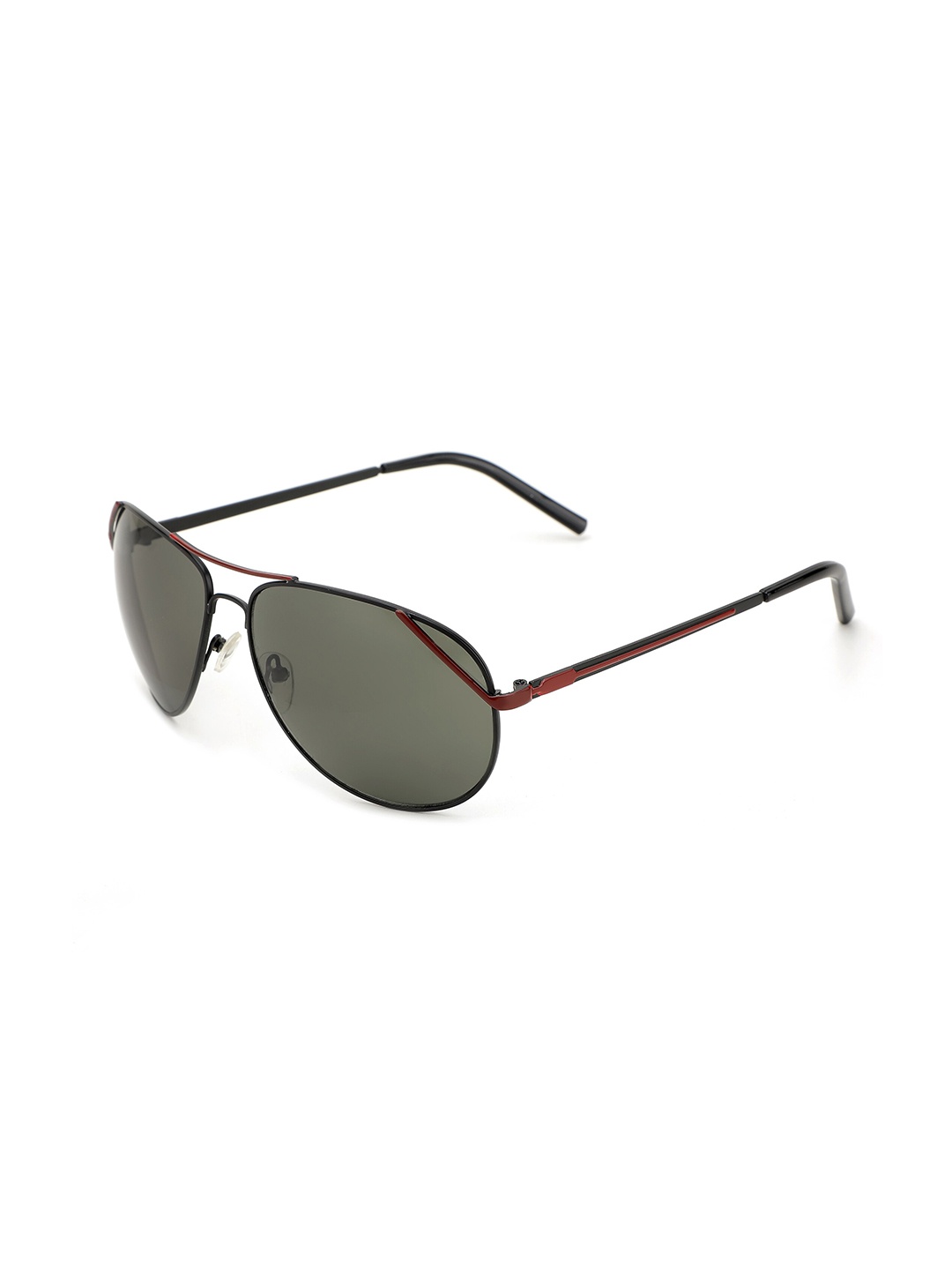 

Alvaro Castagnino Men Aviator Sunglasses with Polarised and UV Protected Lens 2324ASG019, Green