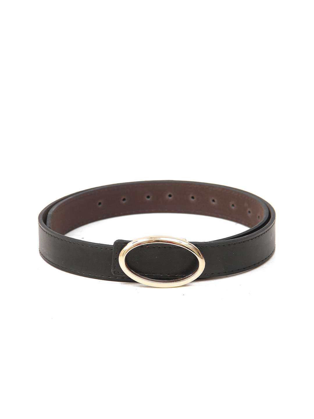 

Calvadoss Girls Textured Wide Belt, Black
