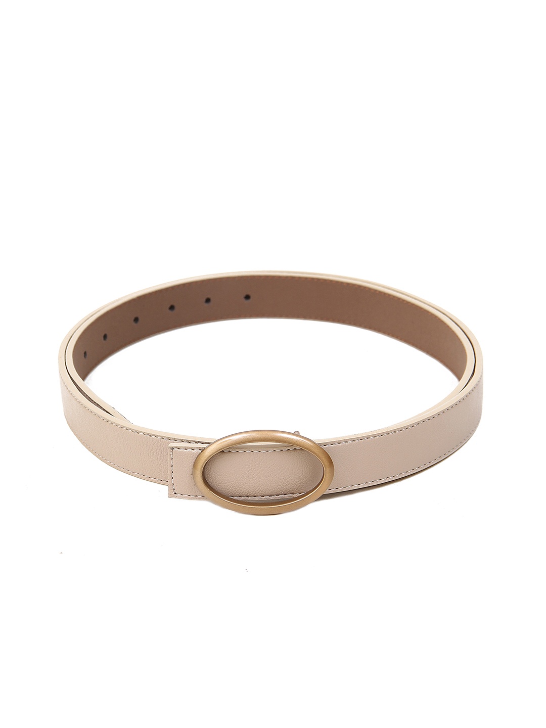 

Calvadoss Girls Textured Wide Belt, Beige