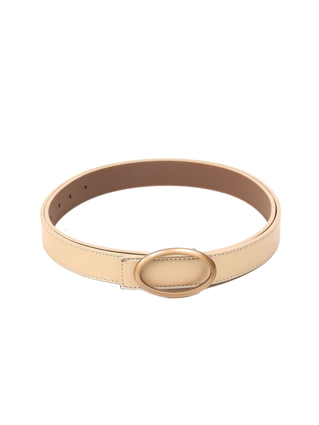 

Calvadoss Girls Solid Belt With Push Pin, Peach