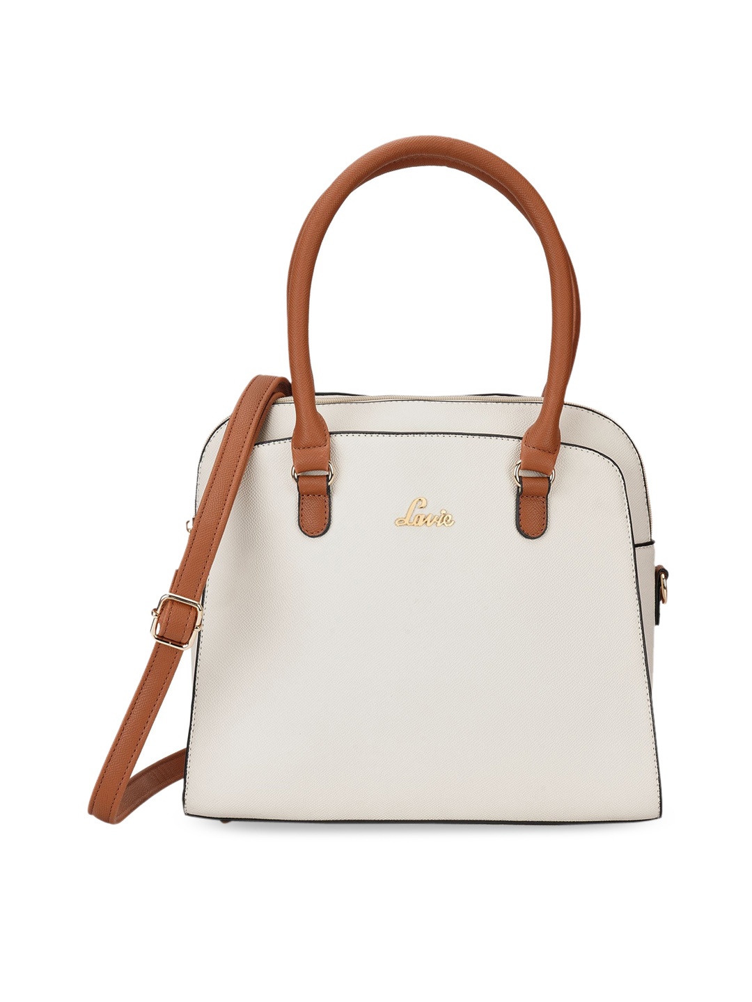 

Lavie Textured Structured Handheld Bag, Off white