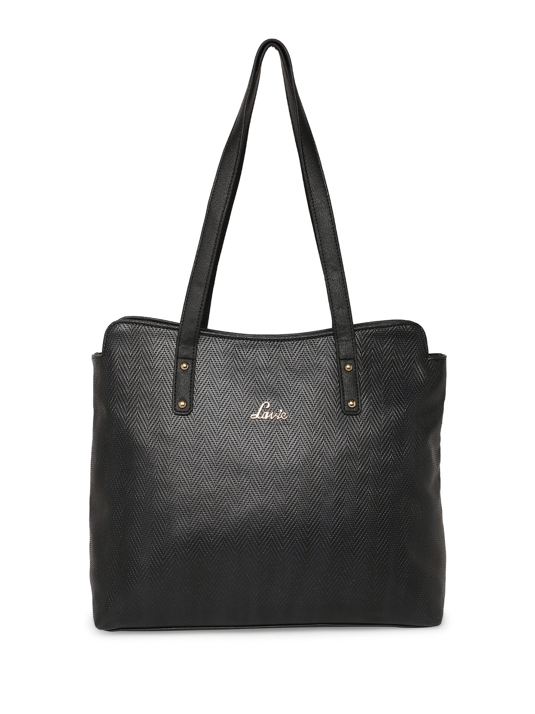 

Lavie Textured Structured Shoulder Bag, Black