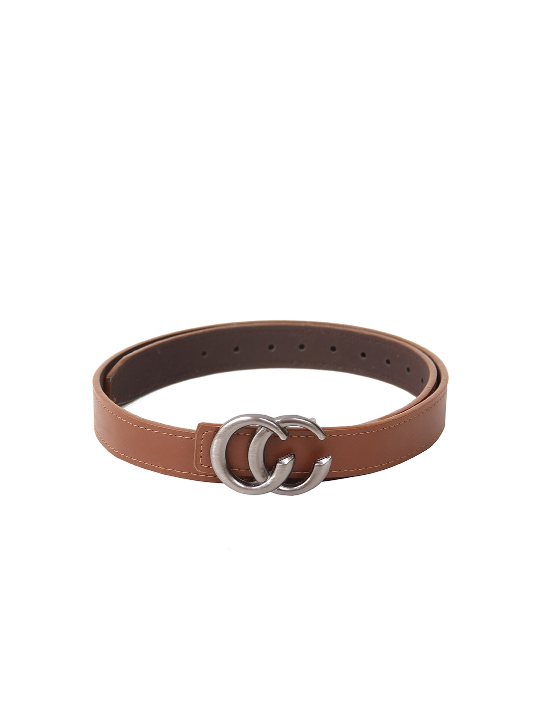 

Calvadoss Boys Push Pin Wide Belt, Tan