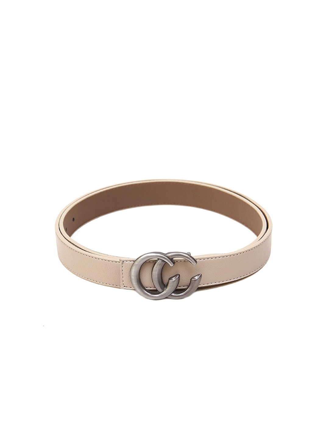 

Calvadoss Boys Textured Push Pin Belt, Beige