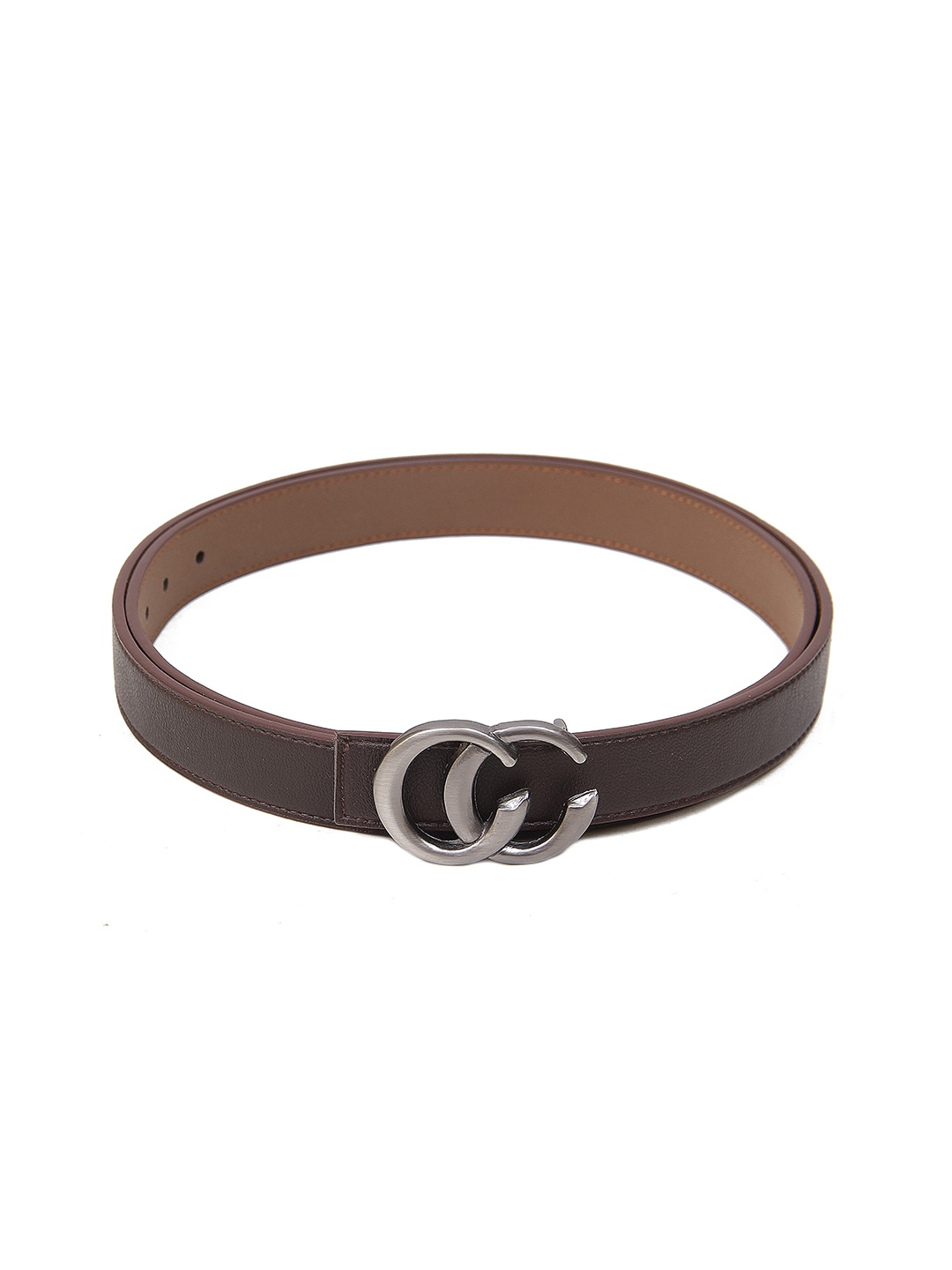 

Calvadoss Boys Textured Wide Belt, Brown