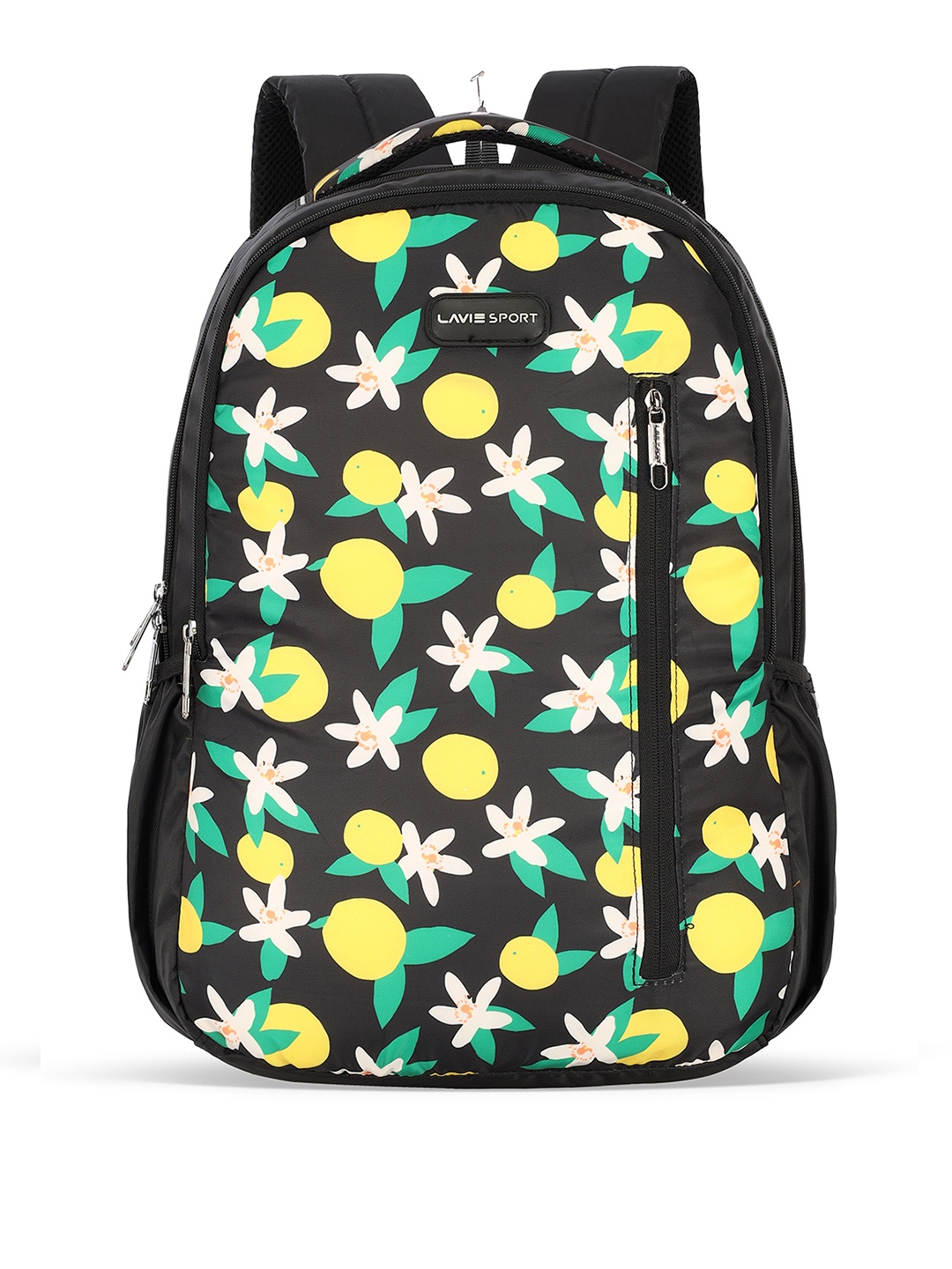 

LAVIE SPORT Women Printed Water Resistant Backpack, Black