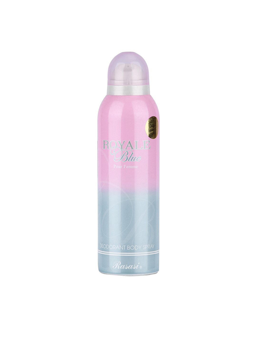 

Rasasi Women Royale Blue Pour Femme Deodorant Body Spray - 200 ml, Pink