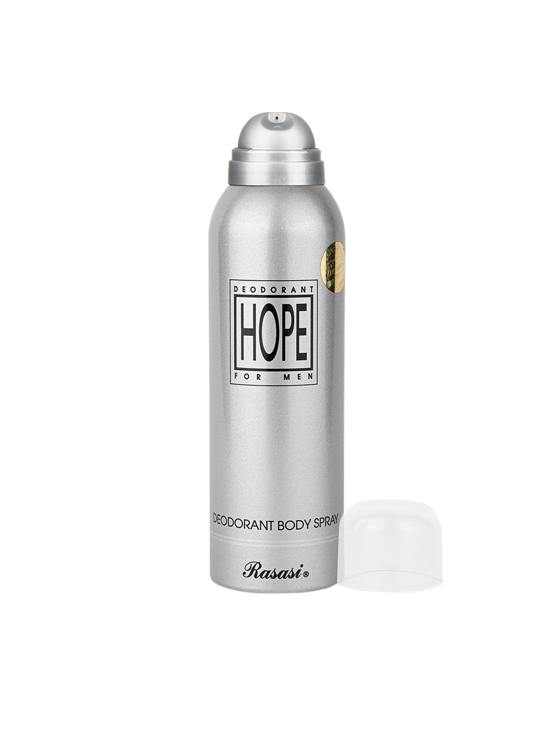 

Rasasi Men Hope Deodorant Body Spray - 200 ml, Silver