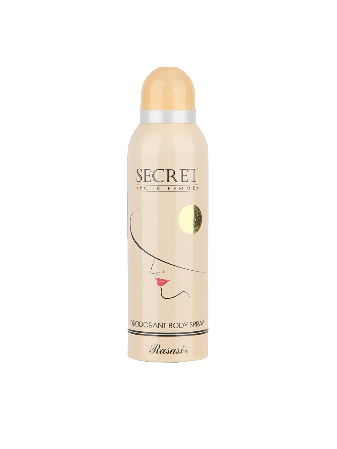 

Rasasi Women Secret Pour Femme Deodorant-200 ml, Beige