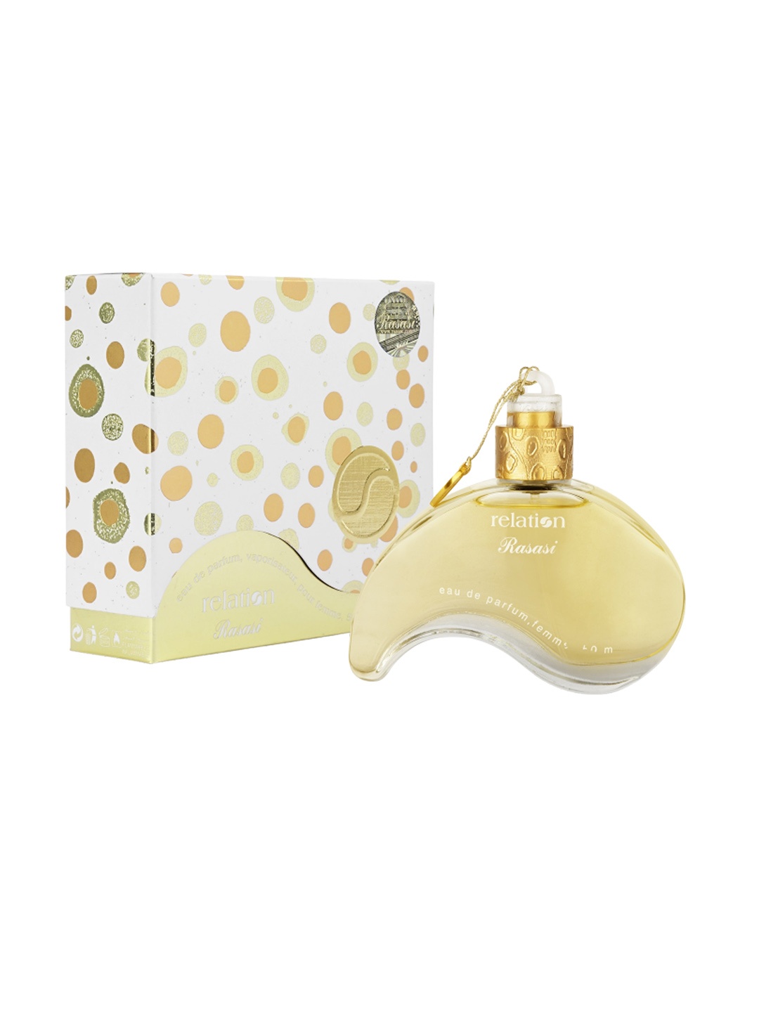 

Rasasi Women Relation Eau De Parfum - 50 ml, Gold