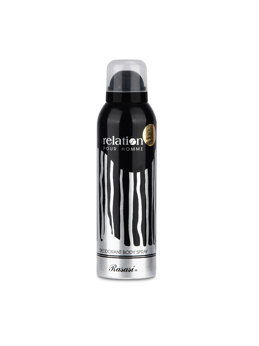 

Rasasi Men Relation Pour Homme Deodorant-200 ml, Black