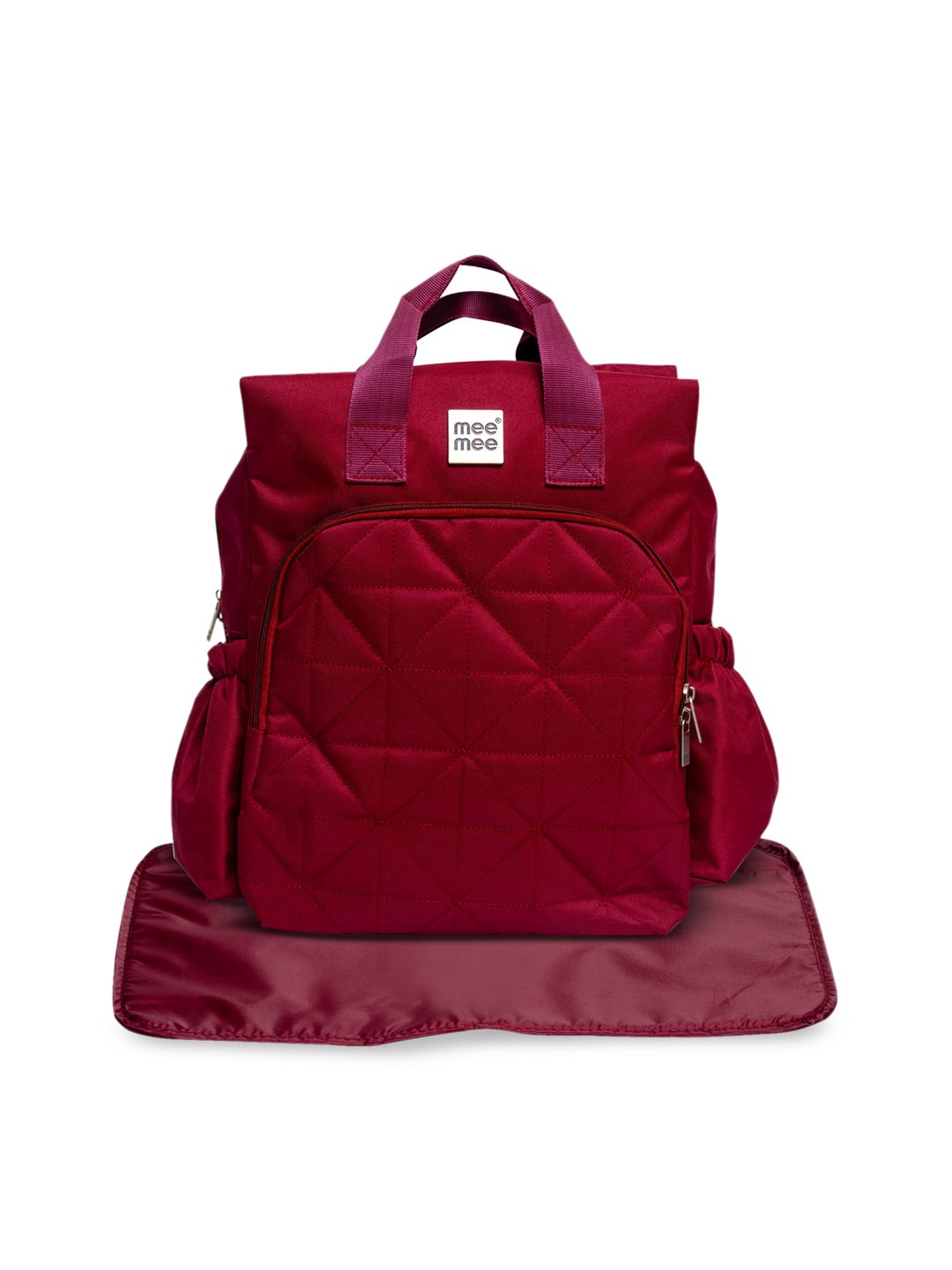 

MeeMee Kids Waterproof Light Weight Travel Diaper Bags, Maroon