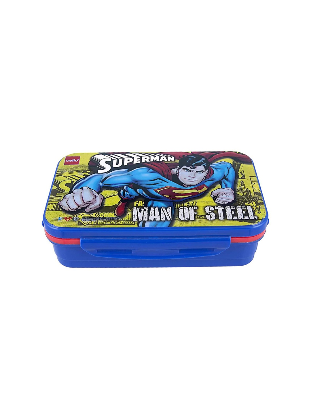 

Cello HI-Lunch Small Deluxe Blue & Yellow Superman Printed Insulated Lunch Box