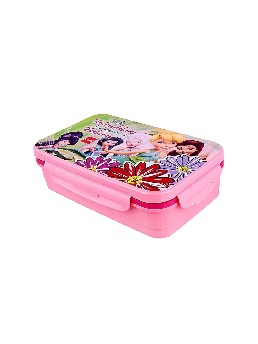 

Cello HI-Lunch Small Deluxe Pink Fairies Print Insulated Inner Steel Lunch Box 1 L