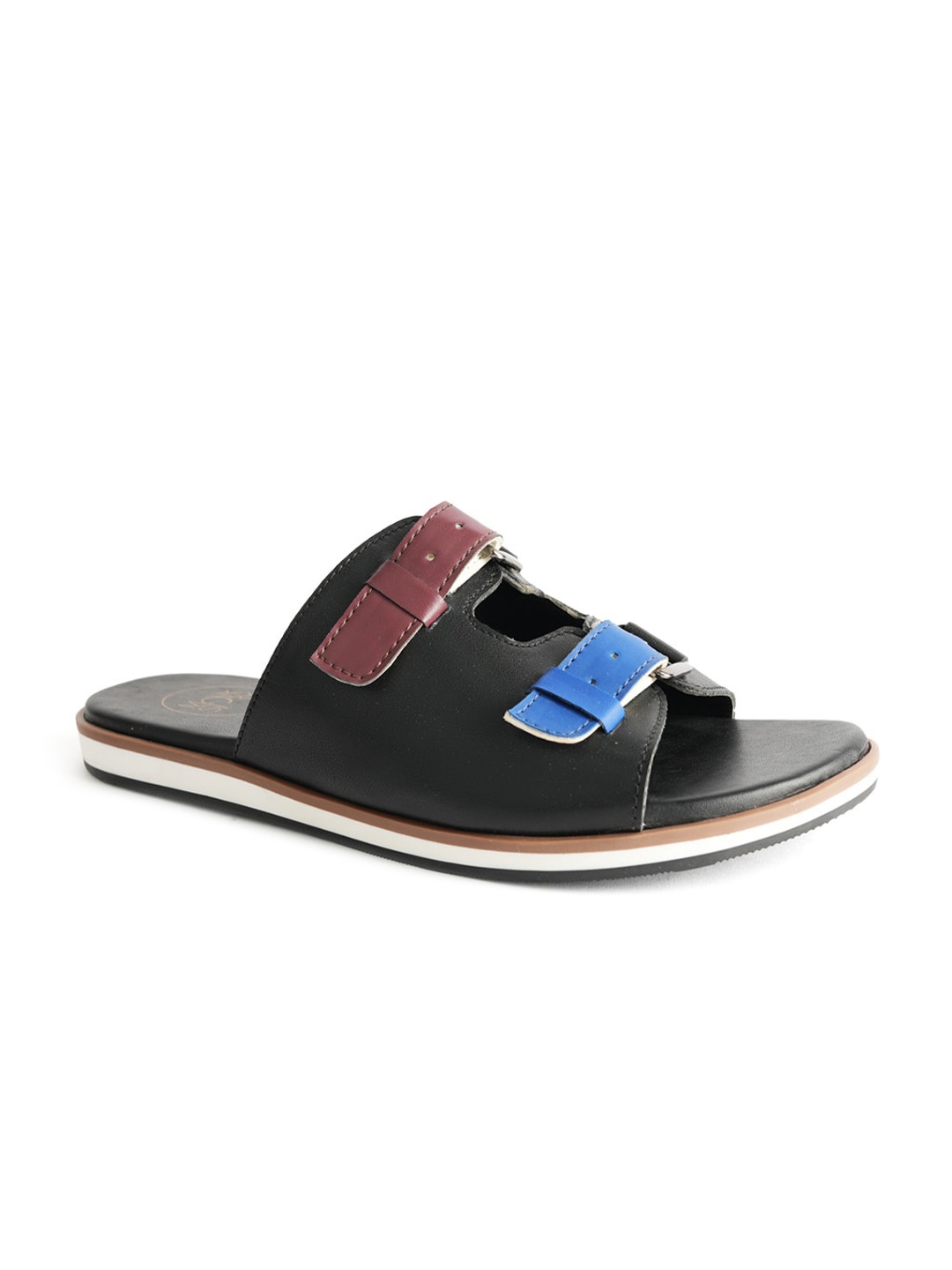 

MONKSTORY Men Drift Slide Comfort Sandals, Black