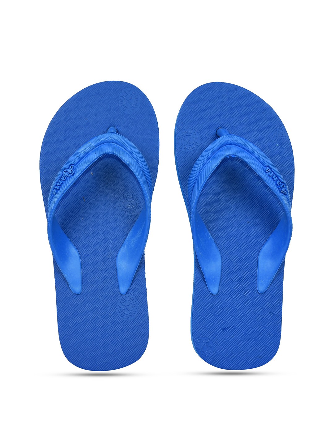 

Ajanta Boys T-Straps Rubber Thong Flip-Flops, Blue