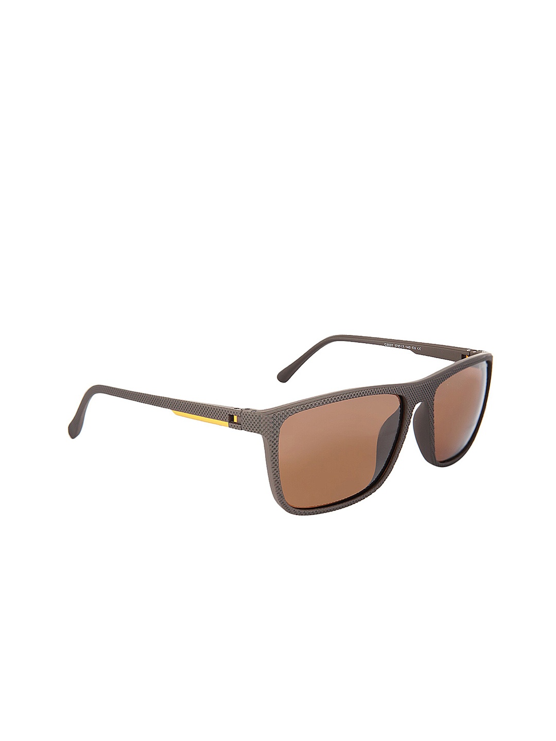 

GIORDANO Men Polarised And UV Protected Lens Wayfarer Sunglasses GA90320C03, Brown