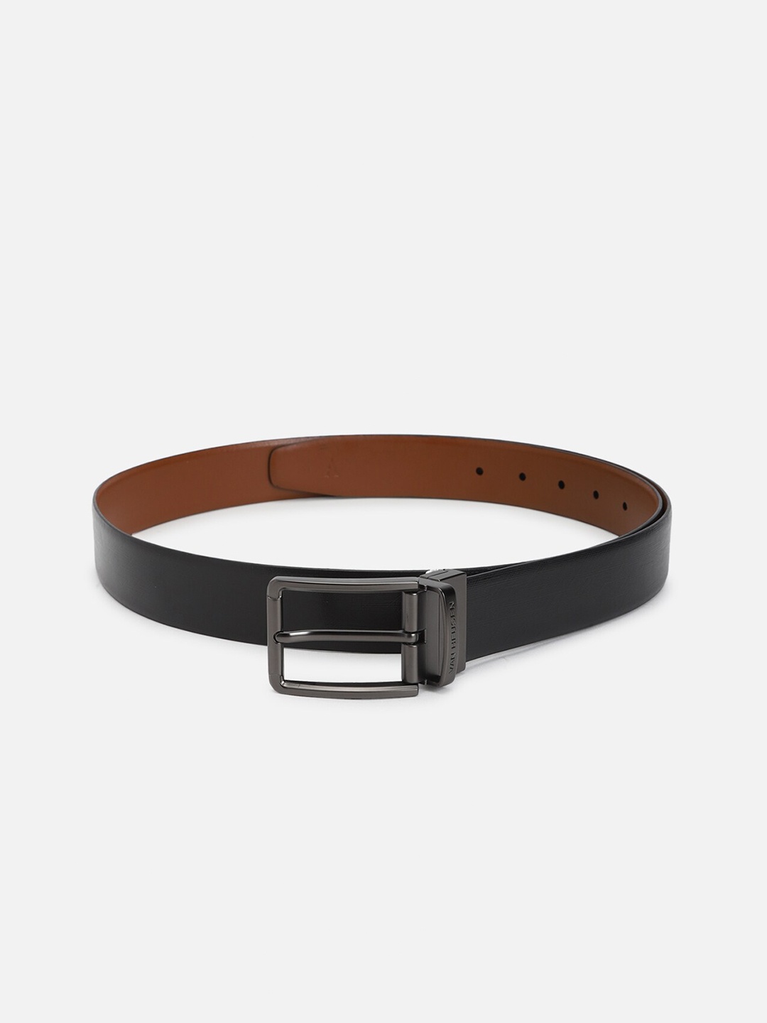 

Van Heusen Men Leather Reversible Formal Belt, Black