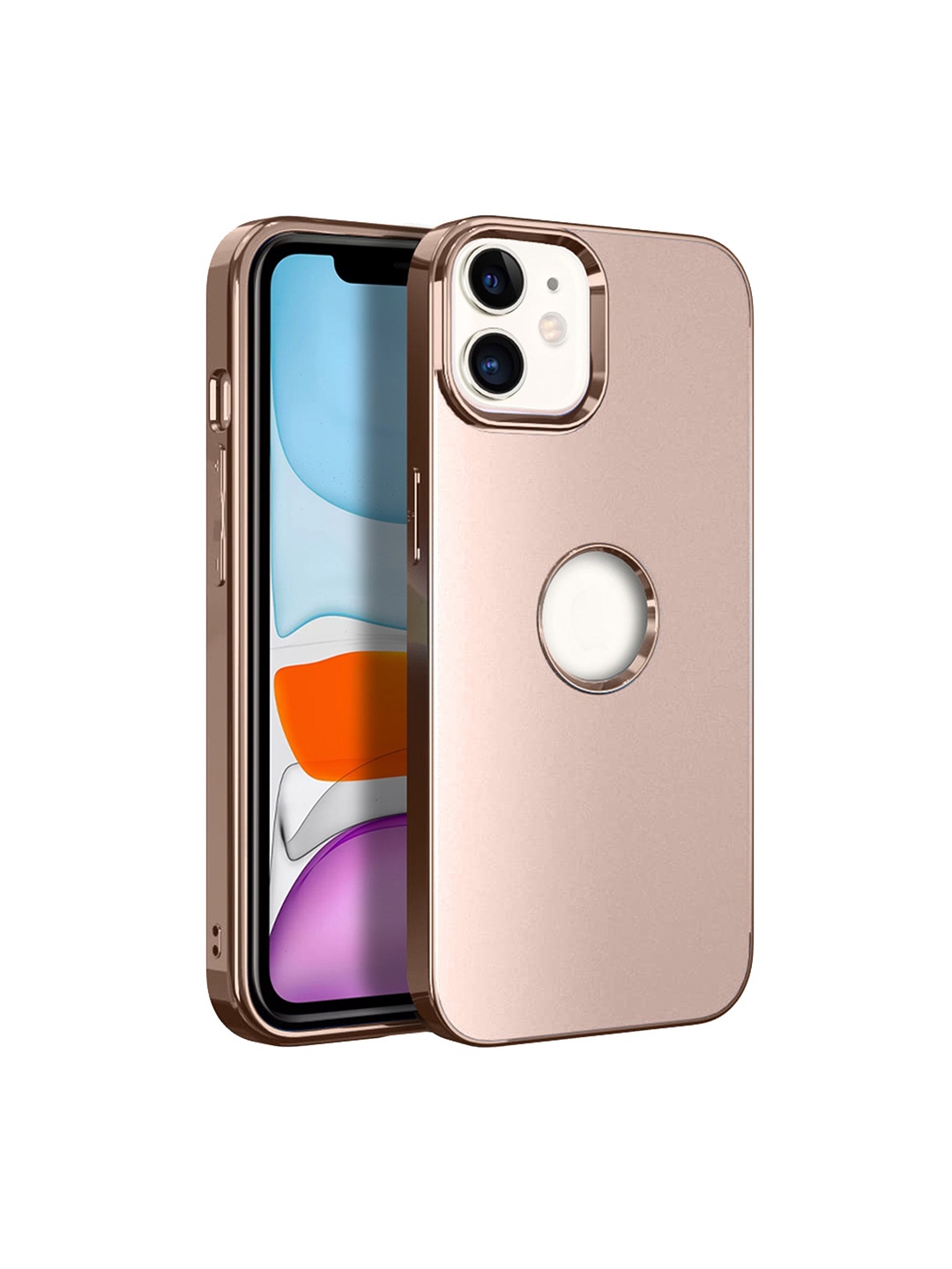 

Karwan Camera Protection iphone 12 Phone Back Case, Pink