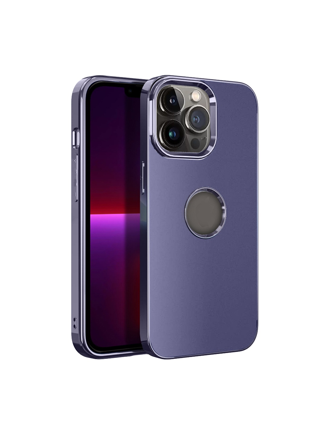 

Karwan Camera Protection iPhone 12 Pro Max Phone Back Case, Blue