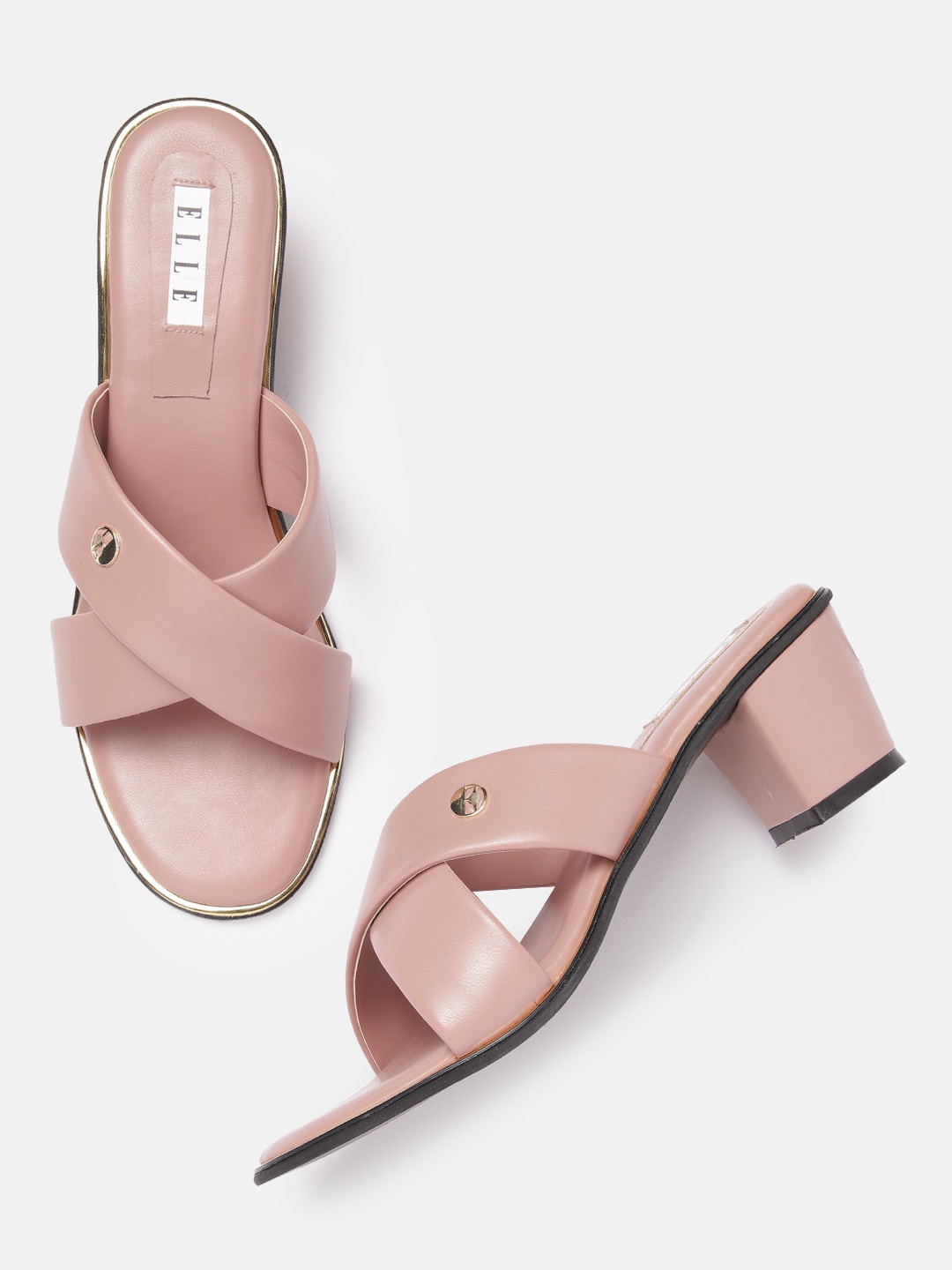 

ELLE Block Heels, Rose