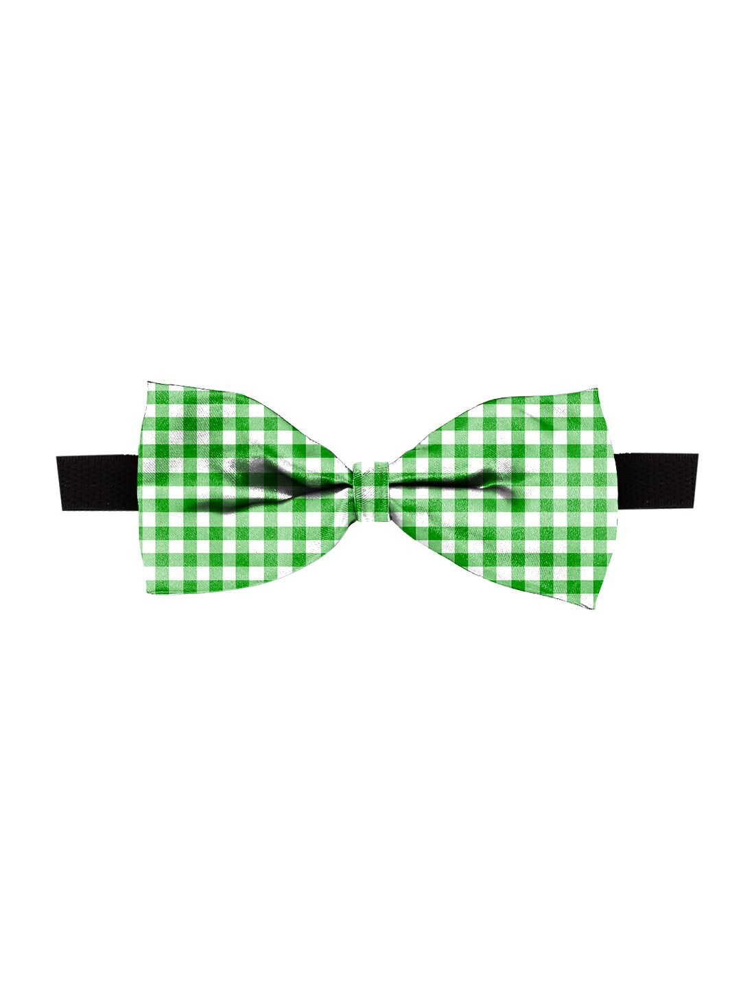 

Blacksmith Men Printed Satin Bow Tie, Green