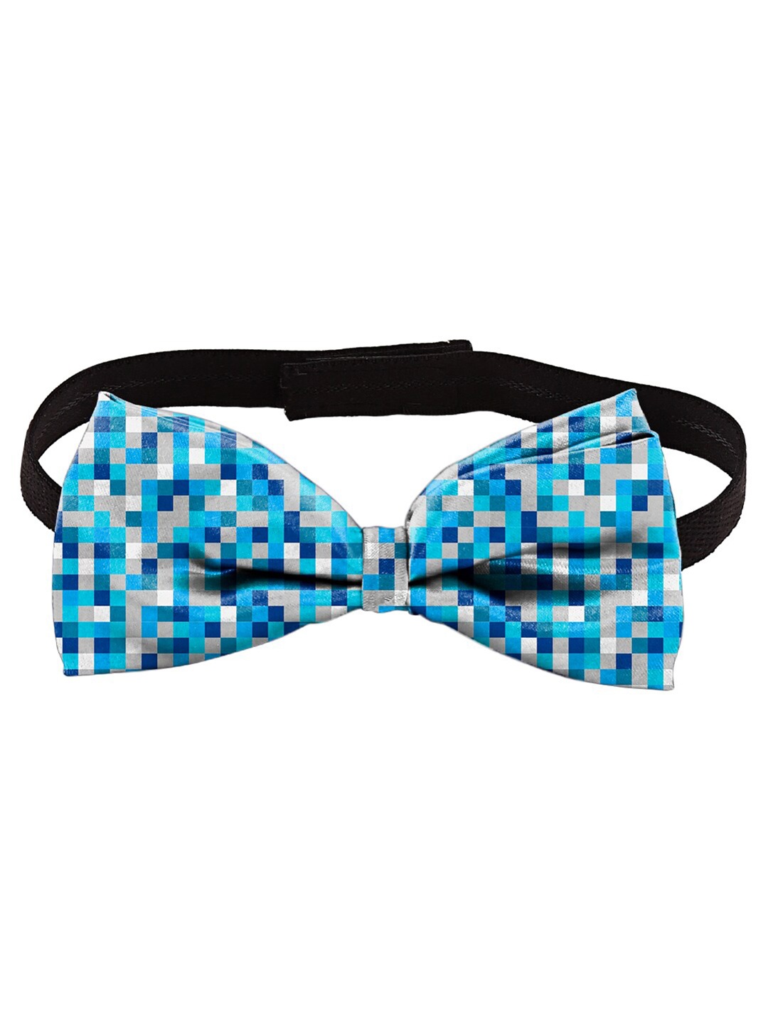 

Blacksmith Men Printed Bow Tie, Blue