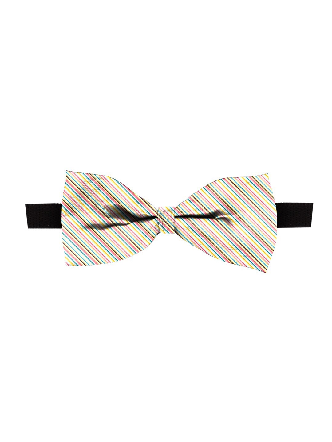 

Blacksmith Men Printed Satin Bow Tie, Pink