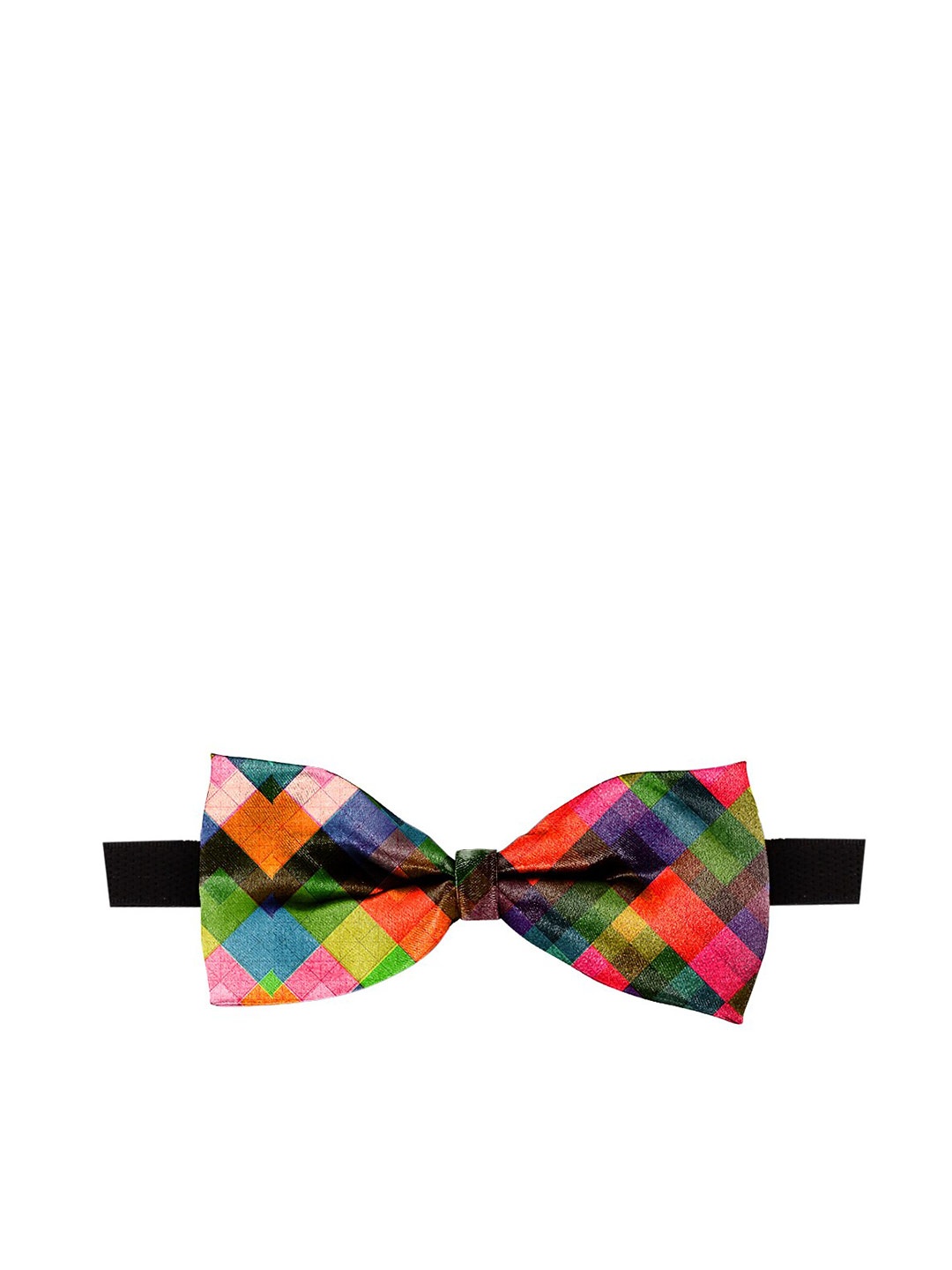 

Blacksmith Men Printed Bow Tie, Green
