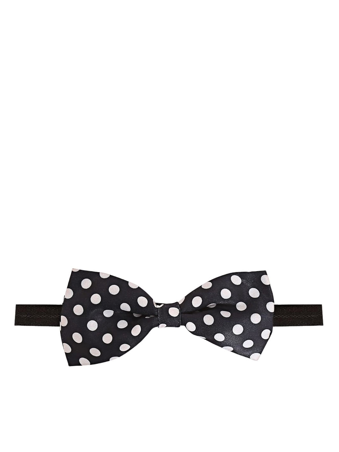 

Blacksmith Men Printed Bow Tie, Black