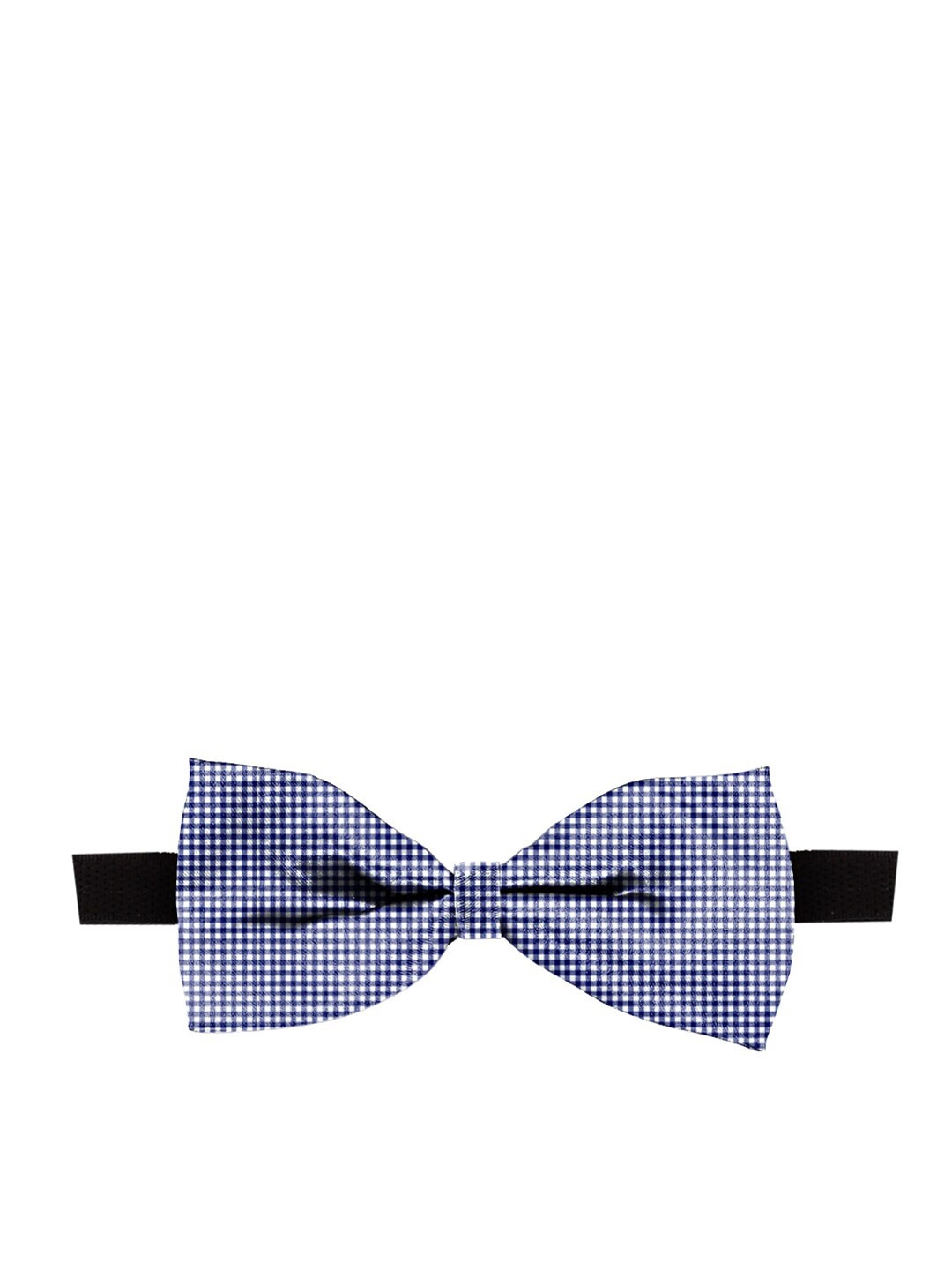 

Blacksmith Men Printed Satin Bow Tie, Black