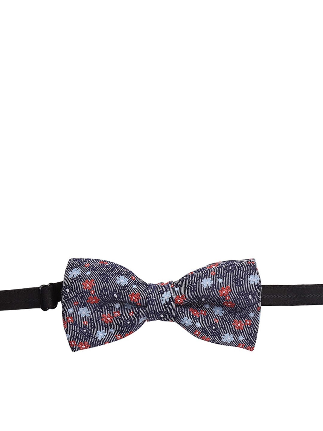 

Blacksmith Men Printed Bow Tie, Blue