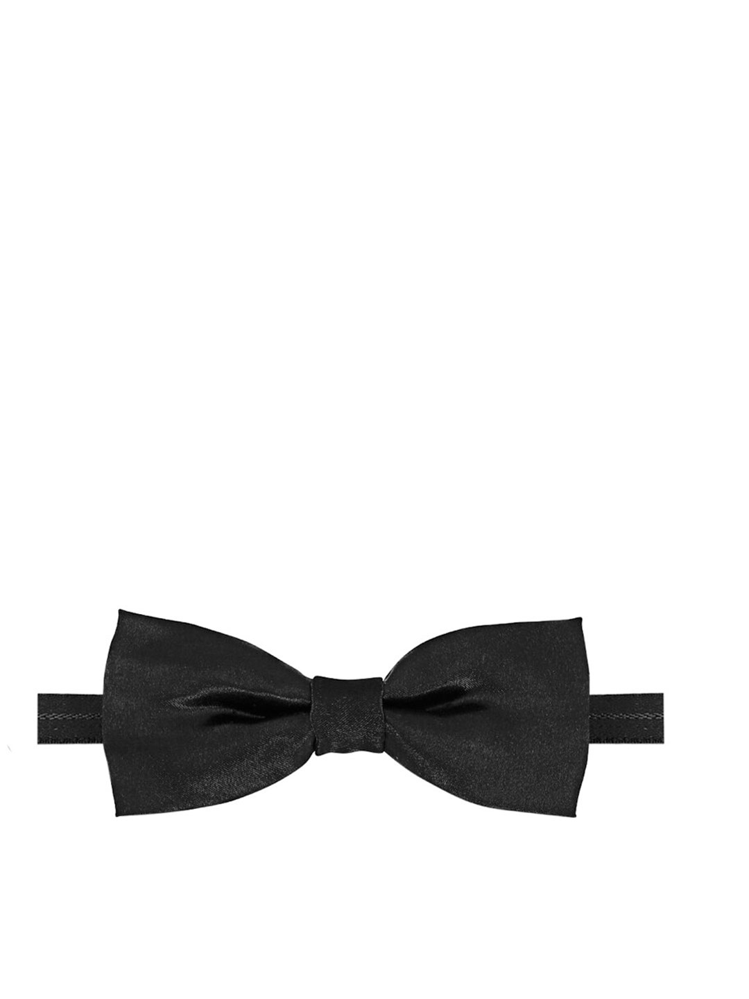 

Blacksmith Men Satin Bow Tie, Black